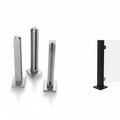 Modern Glass Handrails Balcony Porch Railings Balustrades Handrails Glass Accessories Handrails Glass