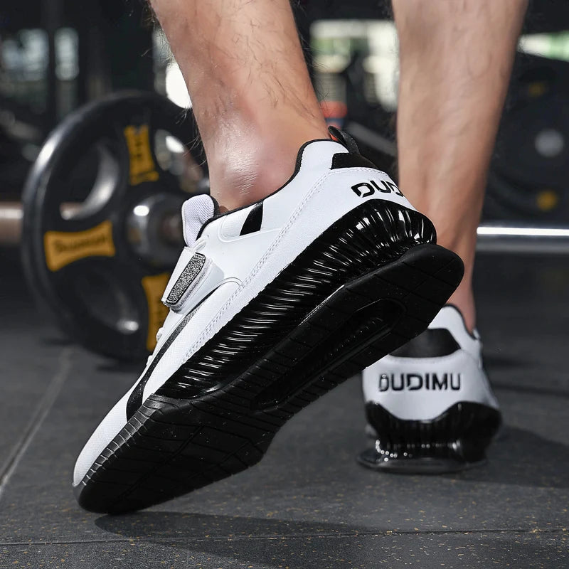 Custom Logo Sports Training Shoes Male Comfortable Lace-up Wrestling Shoes Boots Sneaker Professional Boxing Shoes