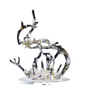 Sculpture Ornament Art Abstract Hotel Lobby Model Room Creative Soft Decoration Epoxy Transparent Resin Crafts
