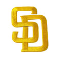 San Diego Padres Baseball Embroidered Iron on Patches Iron on Letter Patches Alphabet Patch A-Zfor Hats Shirts Jeans Bags