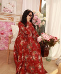 PROMISTAR Women's Plus Size Anti-Pilling Muslim Khimar Abaya Ethnic Prayer Caftan Hijab Dress Dubai Robe Seamless Polyester