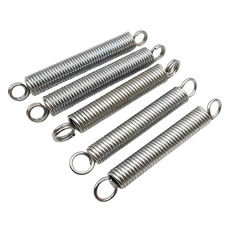 Stainless Steel Tension Springs and Extension Springs with Different Types Applications Nomenclature and Values