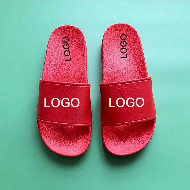2025 Italy Popular Factory Wholesale Custom New Designed Black Beach Unisex Waterproof PVC Slides Slippers Casual Outdoor Sandal