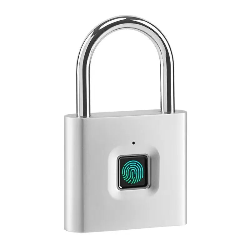 2020 New Arrival Wireless Smart Fingerprint Lock USB Interface Zinc Alloy 10 Fingerprint Capacity 3.7V Lithium Battery for Door