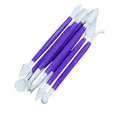 8 PCS Double Ended Cake Modeling Tool Set DIY Cake Decorating Supplies Clay Fondant Tools for Decoration