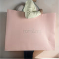 Custom Printed Luxury Boutique Clothes Retail Shopping Paper Packaging Bags for Clothes With Your Own Logo Oversized Paper Bag