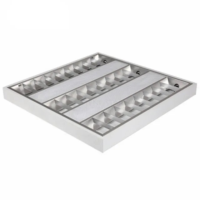 Modern Office 60x60 Louver Recessed Troffer Led Light Fixture Fitting Grill Lamp for Tube