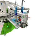 8 Color 18 Station Automatic Screen Printing Machine for Custom Screen Print T-shirt Cotton