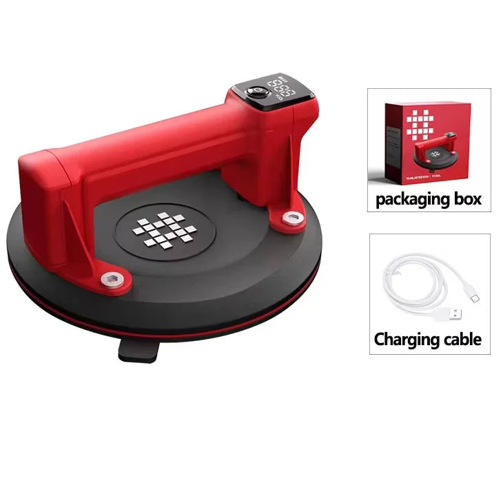 Shijing P618A Digital Display Vacuum Electric Suction Cup Tile Marble Automatic Air Replenishing Tile