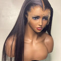 Hot Selling Brazilian Remy Human Hair Swiss Lace Frontal Wig Virgin Hair Vendors Wholesale Silky Straight Wave Human Hair Wig
