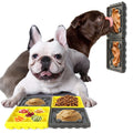 Pet Products Manufacturer New Explosion  Dog Licking Mat  Peanut Lick Pad with Suction Slow Feeder Pet Dog Bowl