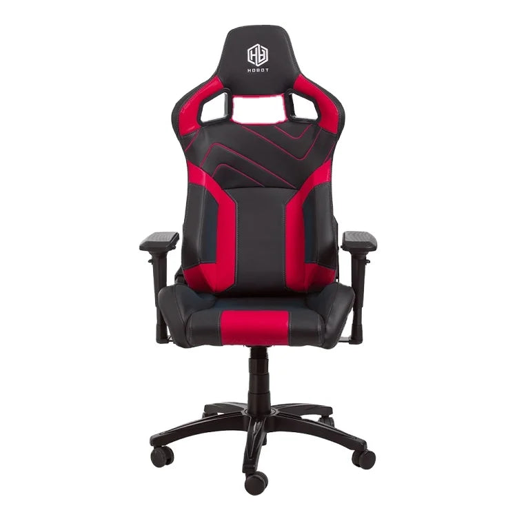 Red Comfortable Ergonomic 4D Swivel Gaming Office Chair PU Leather European Design 4-Stage Gas Lift 3-Year Warranty-Perfect