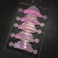 Luxe Lash Lifting Shields Eyelash Perming Pad 5 Pairs Silicone Self-adhesive Lash Rods Curl Tool