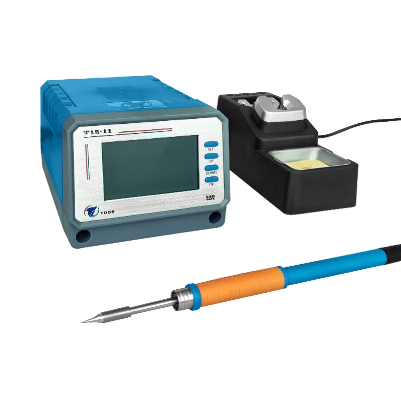 T12-11 Three Seconds Heating New Lower Temperature Solder Station with Aerospace-grade ESD Protection