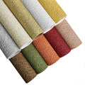 Manufacture Vintage Solid Plain Lace Mesh Glitter PU Synthetic Fabric Velvet Back for Making Bag Hair Bow Key Chain