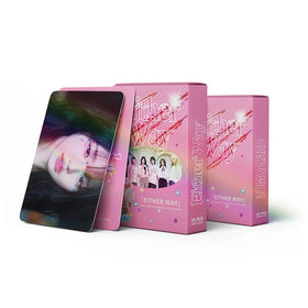 KPOP IVE 1ST EP IVE MINE HD Photocards 55Pcs/Set Double Sides LOMO Cards Wonyoung Leeseo Gaeul REI LIZ Fans Gift Collection