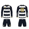 Polyester Quicky Dry Men's Customisable Soccer Jersey with Long Sleeves Wholesale Cheap Price
