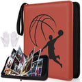 Hot Sale PU Custom Leather Pack Card Album or Game Customized Basketball Card Binder Mtg Trading Card Binder