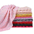 Plain Turkish Style Pom Cotton Hijab Scarf Muslim Shawl Solid Color Plaid Scarf Headscarf Wrap Turban Shawls Scarf for Women