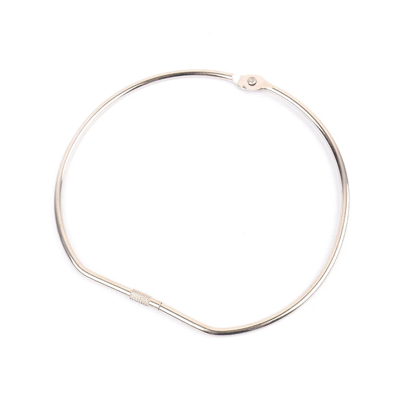 Hot Sale 76mm Metal D-Shape Loose Leaf Ring Book Ring Binder for HomeSchool and Office
