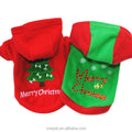Factory Direct Christmas Dog Clothes Large XL Medium Sizes Hooded Fleece with Animal Pattern Pet Supplies for Warm Winter Use