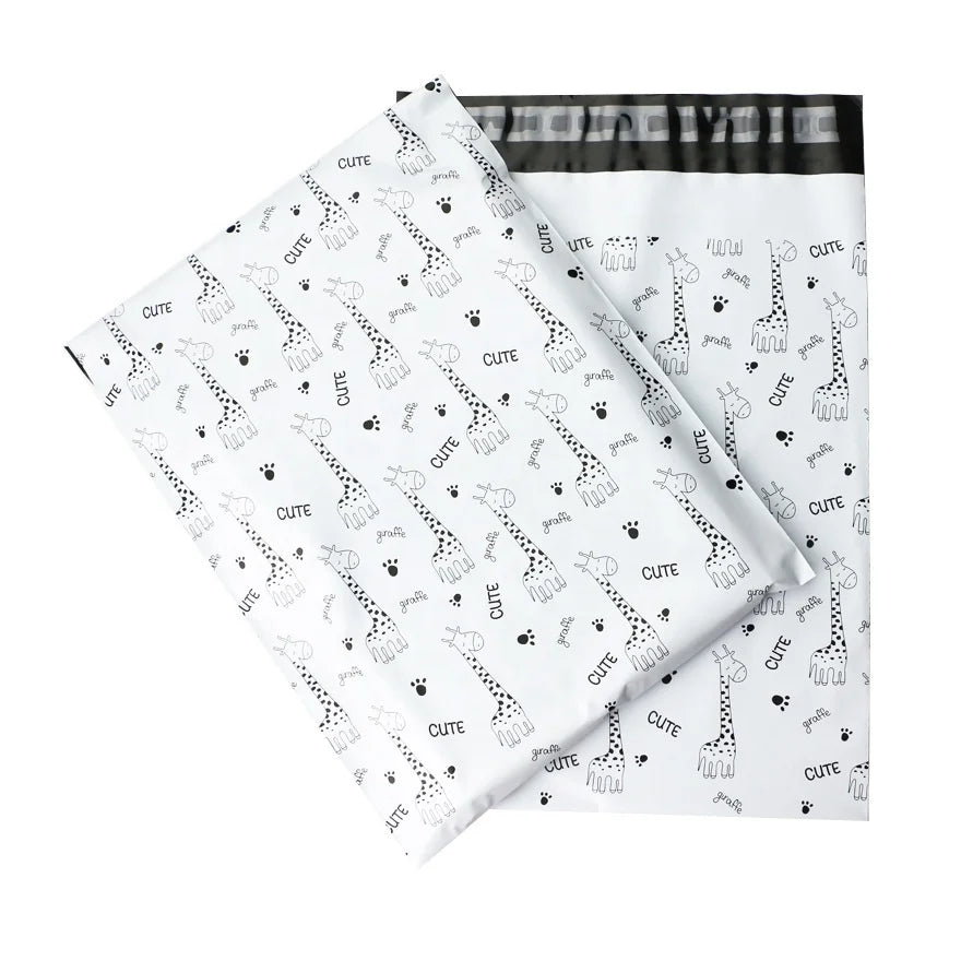 Plastic Shipping Mailing Courier Bags Craft Waterproof Material Mailing Bags