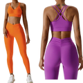 Wholesale New Yoga Sets Fitness Women Sport Suits 2025 Fitness Gym Wear Ladies for Ladies