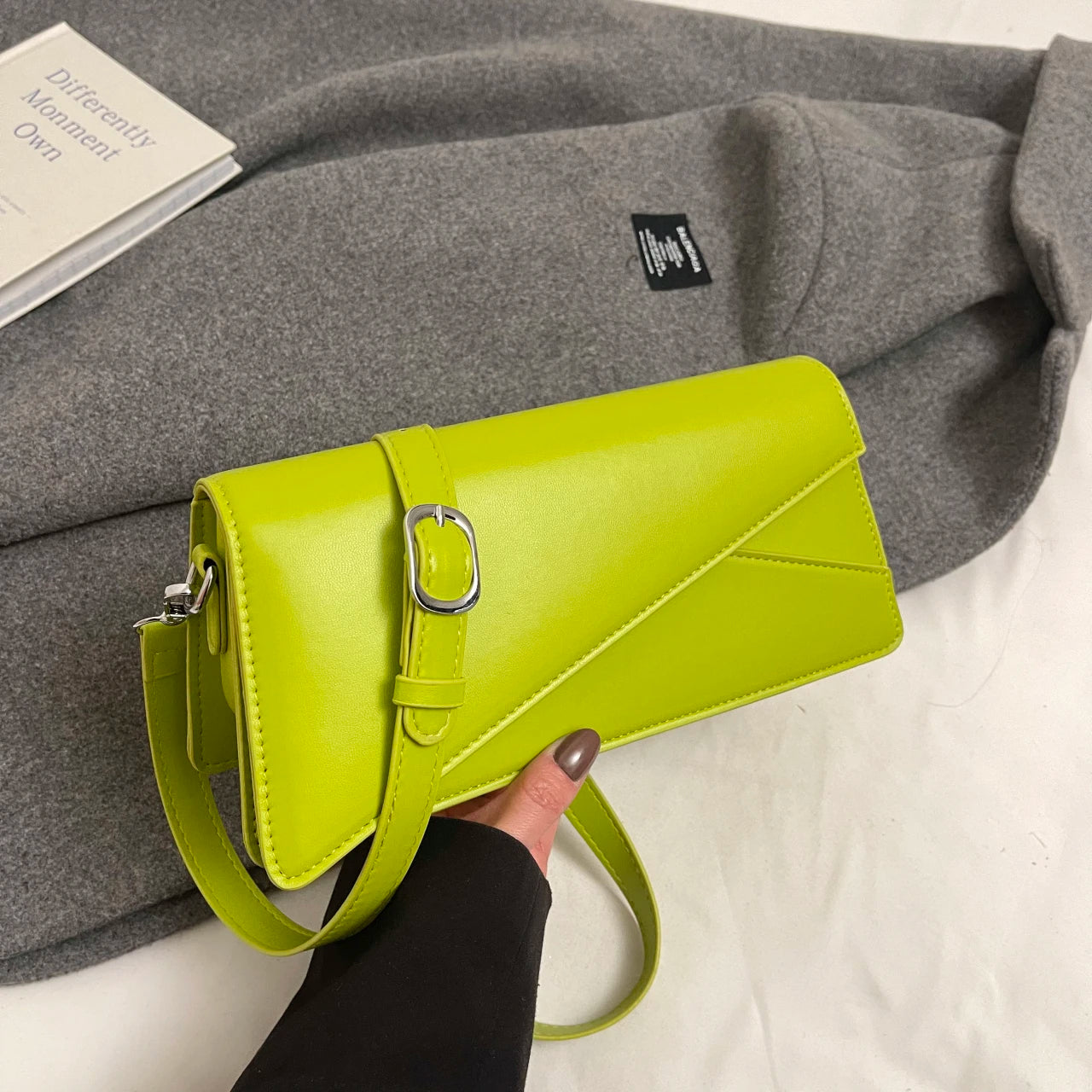 Small PU Leather Flap Shoulder Bags for Women 2025 Spring New Trend Y2K Handbags and Purses Females Crossbody Bags