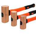 IMPA 612643-45 High Quality Handled Red Copper Hammer with Composite Handle DIY & Industrial Grade Made in China