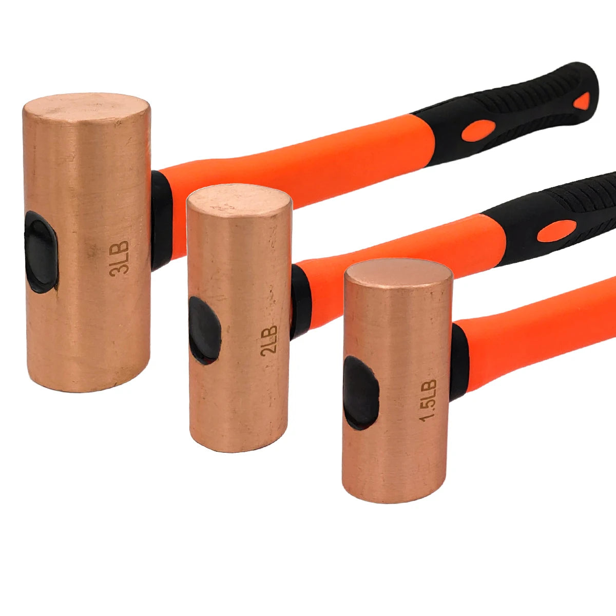 IMPA 612643-45 High Quality Handled Red Copper Hammer with Composite Handle DIY & Industrial Grade Made in China