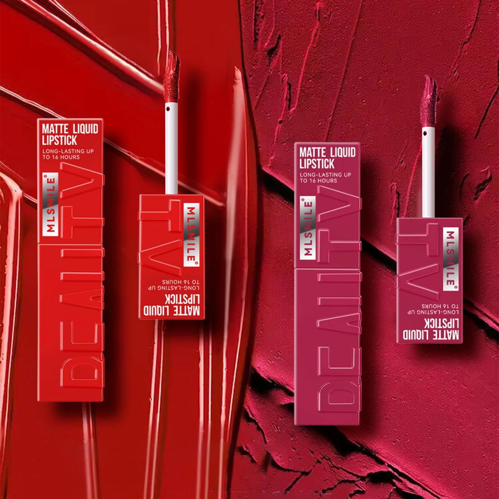 Long Lasting Light Texture Natural Color Velvet Matte Liquid Lipstick Packaging Makeup Lip Gloss Private Label