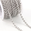 Custom/Stock New Design Stainless Steel Double Layer Heart Chain for Women's  Fashion Jewelry Bracelets Bangles Making Component