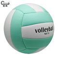 Wholesale 3.5mm Macaron Colors Volleyball Ball Official Size 5 High Elasticity Machine Stitched for School Training