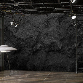 Industrial Style 3D Rock Slate High-End Bedroom Tv Background Wallpaper Restaurant Decoration Front Desk Wall Covering