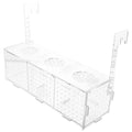 Multifunctional Square Acrylic Fish Tank Net Aquarium Hatchery Box Holder Made of Durable Plastic