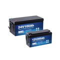Smart Solar 48V 200Ah Lithium Ion Battery Pack Rechargeable with BMS for Solar System