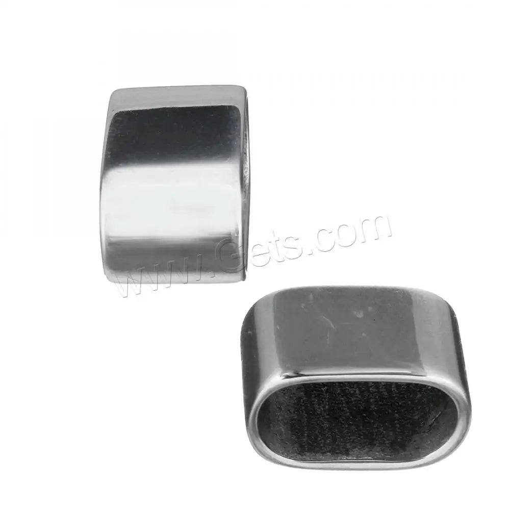 Spacer Tube Beads Stainless Steel Beads Jewelry Making Bulk