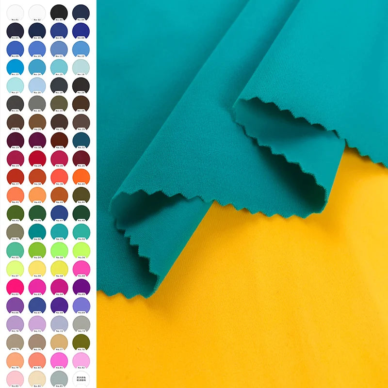 Skin protection Nylon 82 Spandex 18 Stretch Swimming Rash Guards Fabric