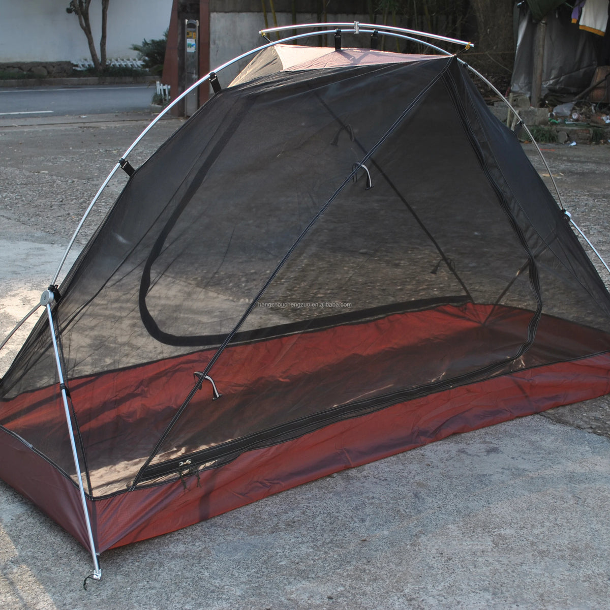 High-End Ultralight 1-Person Double Layer Camping Tent Waterproof Backpacking Individual Tent CZX-29
