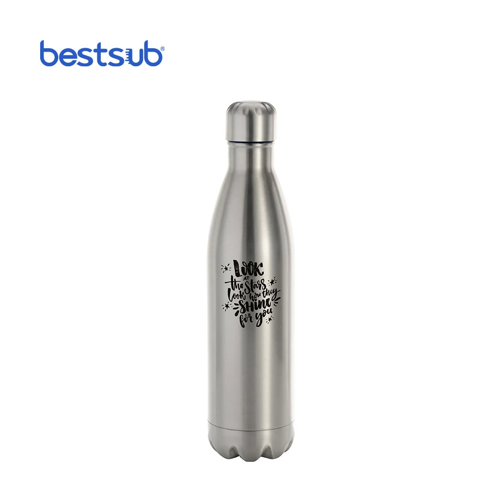 BestSub Wholesale Custom Sublimation Blanks 25oz Personalized Thermal Stainless Steel Cola Bottle Tumbler Double Walled