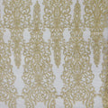 HY1756 High Quantity African 3d Beads Embroider Gold Bead Lace With Sequins French Lace Wedding Dress Fabric