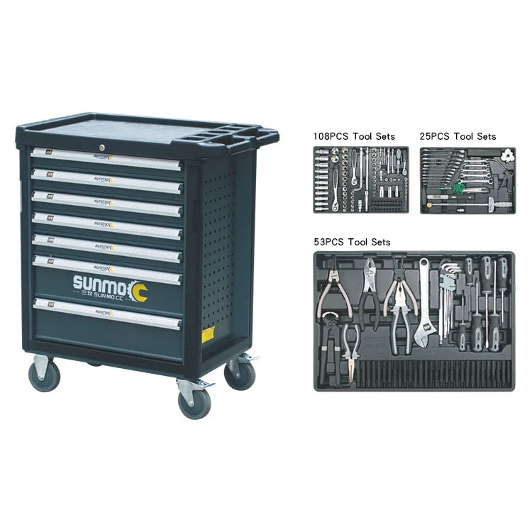 Sunmo Best Sell  7 Drawers Cheap Tool Cabinet