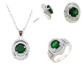China Wholesale Hot Items 2022 Imitation Silve3r Plated Jewellery Set