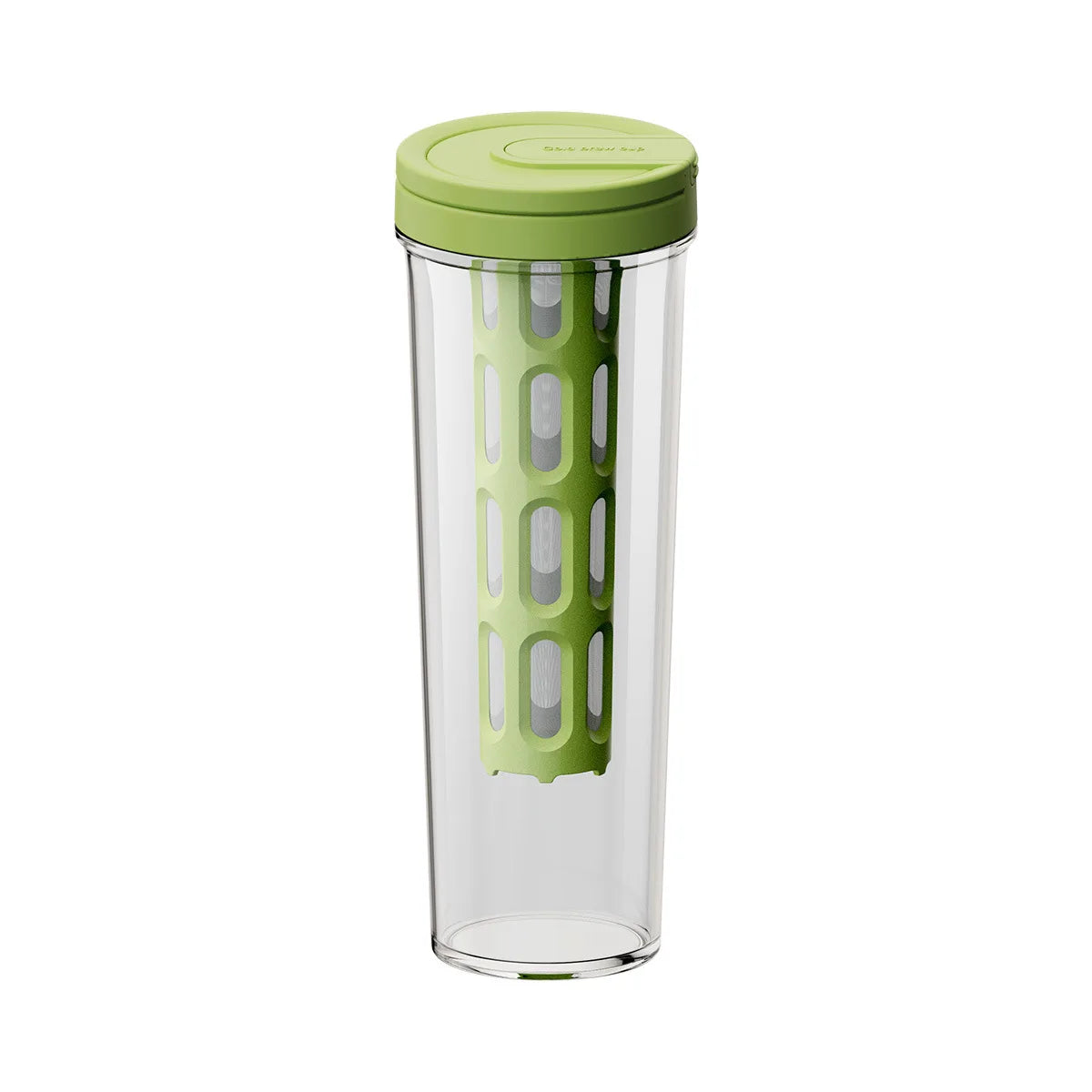 New Product Ideas 2026 Plastic Water Bottle Iced Tea Maker Pot with Mesh Filter Cold Brew Coffee Bottle with Handle