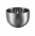 Double Layer Durable Stainless Steel Shave Brush Shaving Bowl