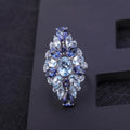 Italian Craft Natural Topaz Ring S925 Sterling Silver Gold Plated Luxury Romantic Design Engagement Jewelry Certified