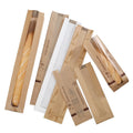 French baguette Oiled Baking clear Toast Window Rolled Edge Food Kraft Paper Bread Loaf Bag