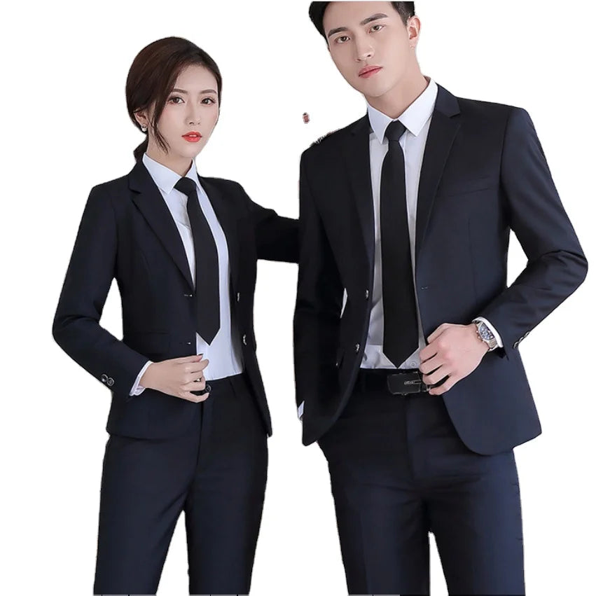 Chinese Clothing Manufacturers Specialize in Tailoring High-quality New Business Suits for Men and Women in the Workplace