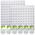 White Soilless Vegetables Nursery Pots Seedlings Cloning Collar Garden Cultivation Planting Hydroponic Sponge