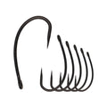 Barbless Carp Fishing Hook Circle Curve Shank Carp Hooks Hair Rigs Non-barb Fish Hook Size 2# 4# 6# 8# 10# Wholesale